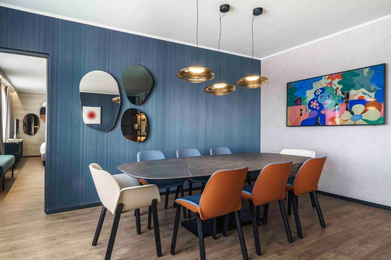 Отель Pullman Santiago El Bosque Экстерьер фото Dining room